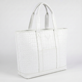 The Riomar Tote Large: Crocodile Embossed