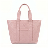 The Riomar Tote Medium: Crocodile Embossed