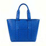 The Riomar Tote Medium: Crocodile Embossed