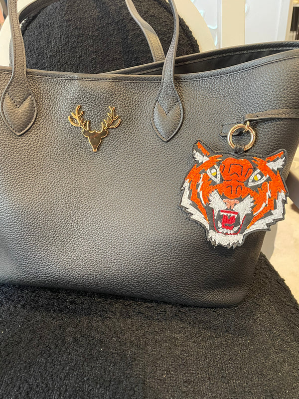 Python Tiger Bag Tag