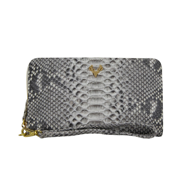 Natural Python Maggie Wallet--Flash Sale